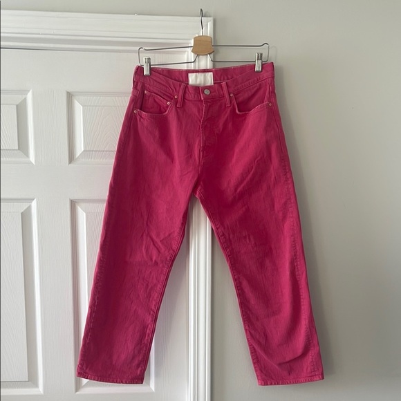 Denim - MOTHER The Ditcher Crop